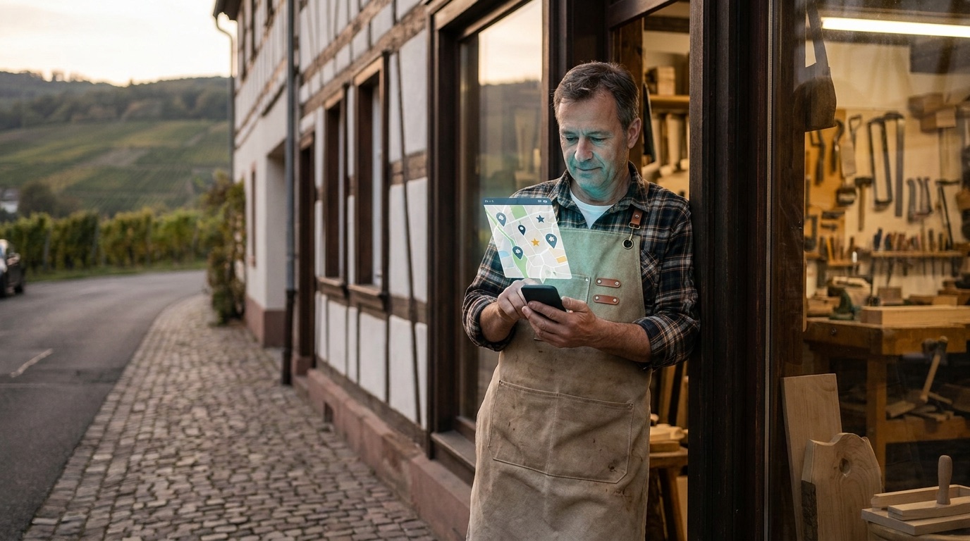 Local SEO 2026: Wie Betriebe in Weinheim und an der Bergstraße in Google Maps oben stehen