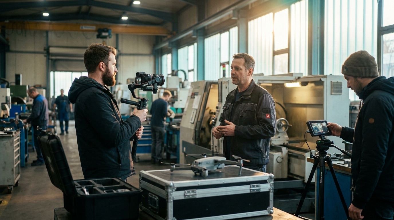 Videoproduktion Worms: Imagefilm, Recruiting und Drohne aus der Region statt Remote