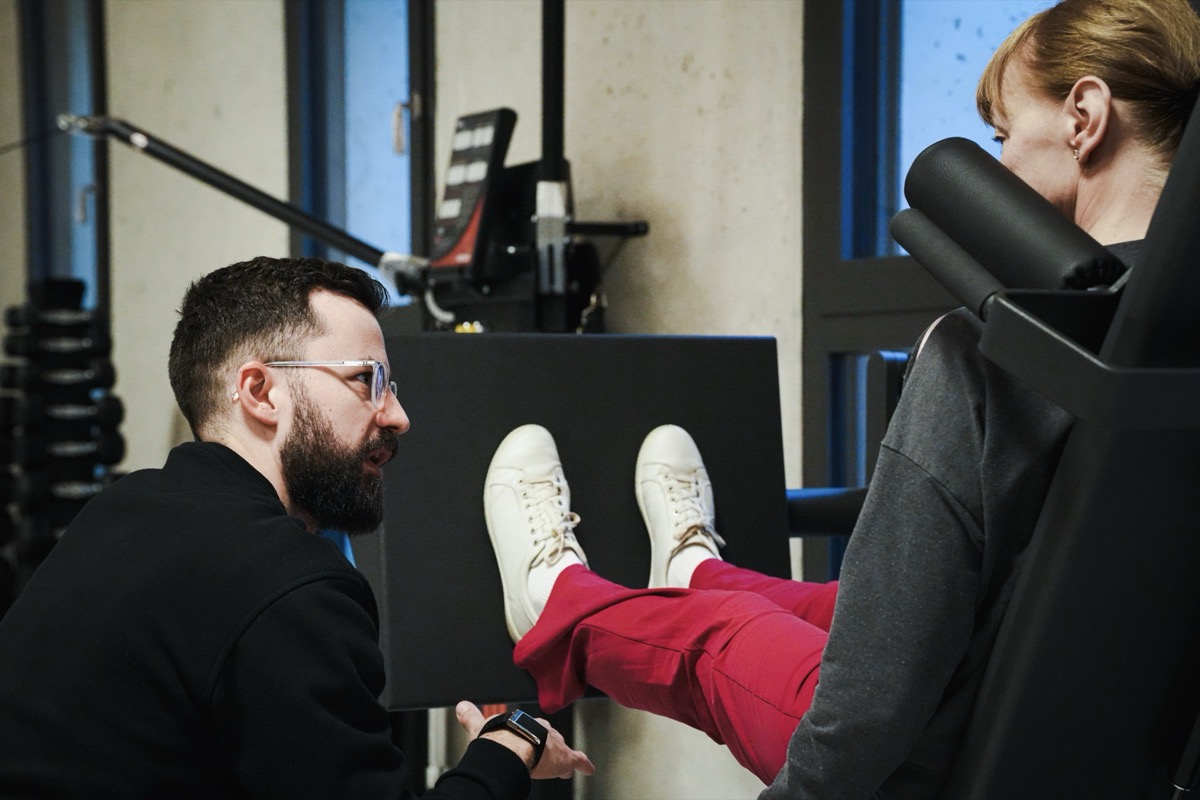 BRIKS Studio – Beintraining an der Beinpresse