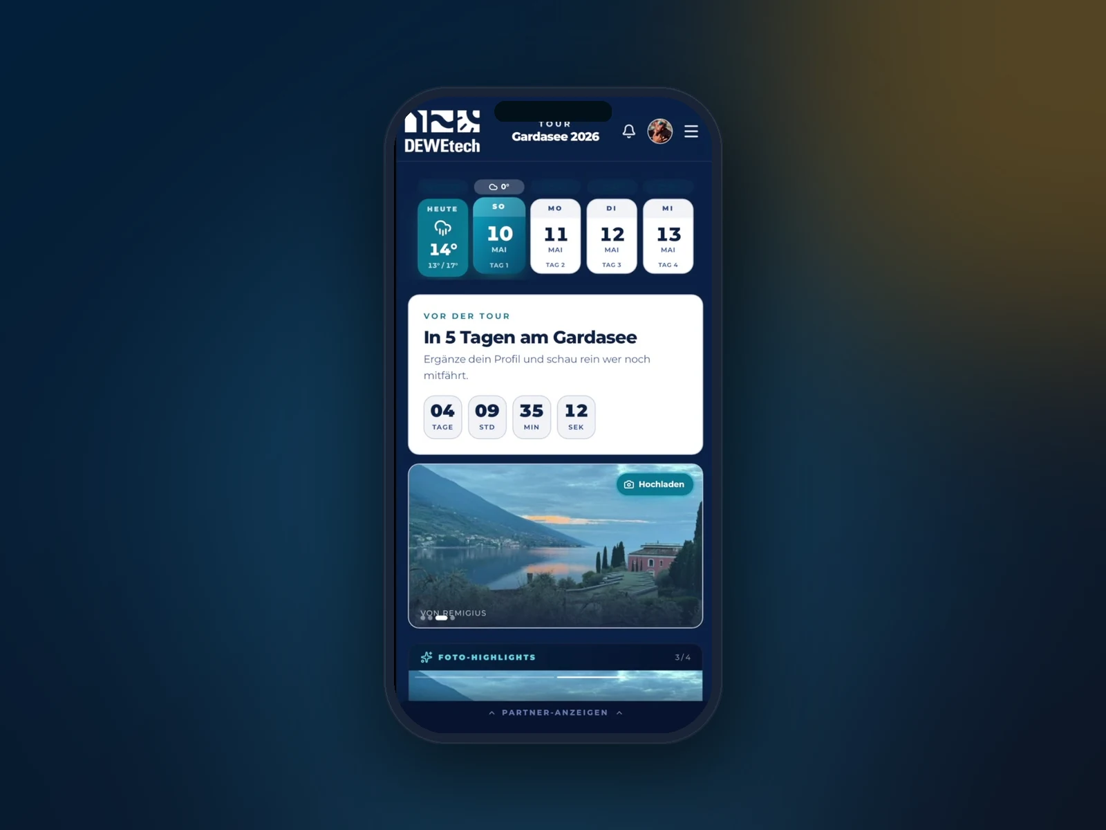 Gardatour26 — Event-PWA