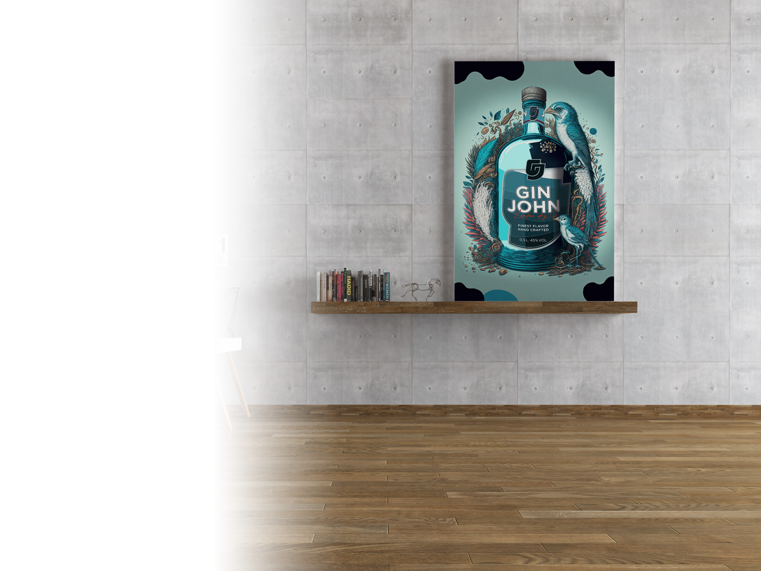 Gin John Poster Design — Social Media Content