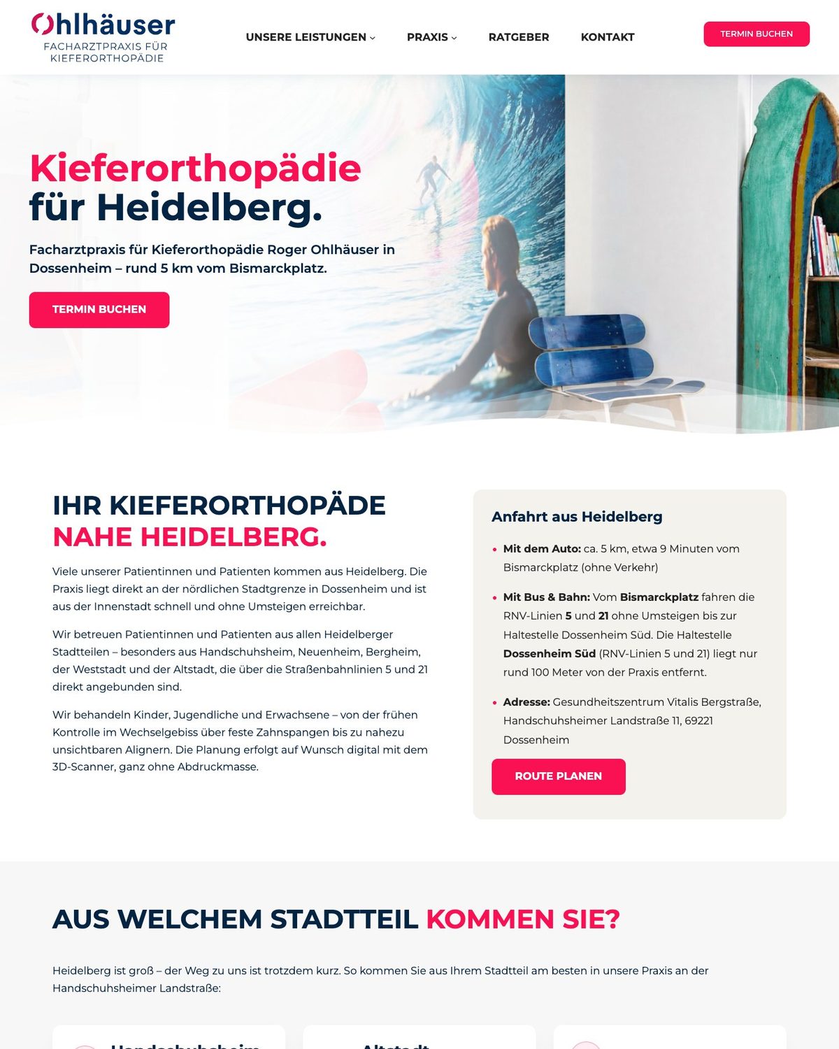 kfo-heidelberg.de — Ortsseite Heidelberg