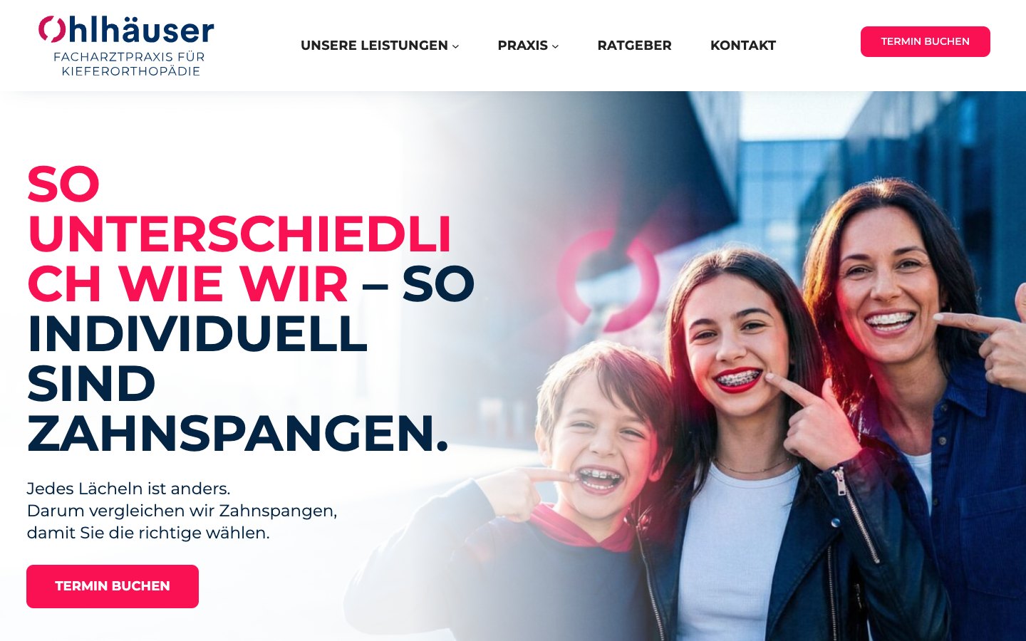 KFO Ohlhäuser — die volle Palette für eine Kieferorthopädie