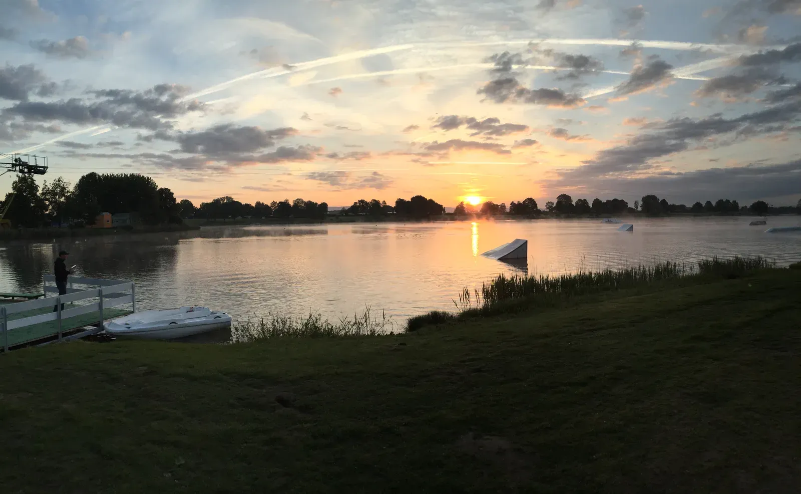 St. Leoner See aus der Vogelperspektive
