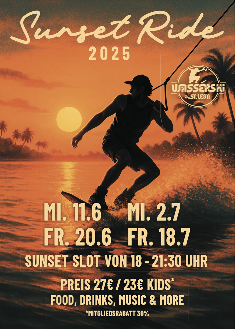 Sunset Ride Poster