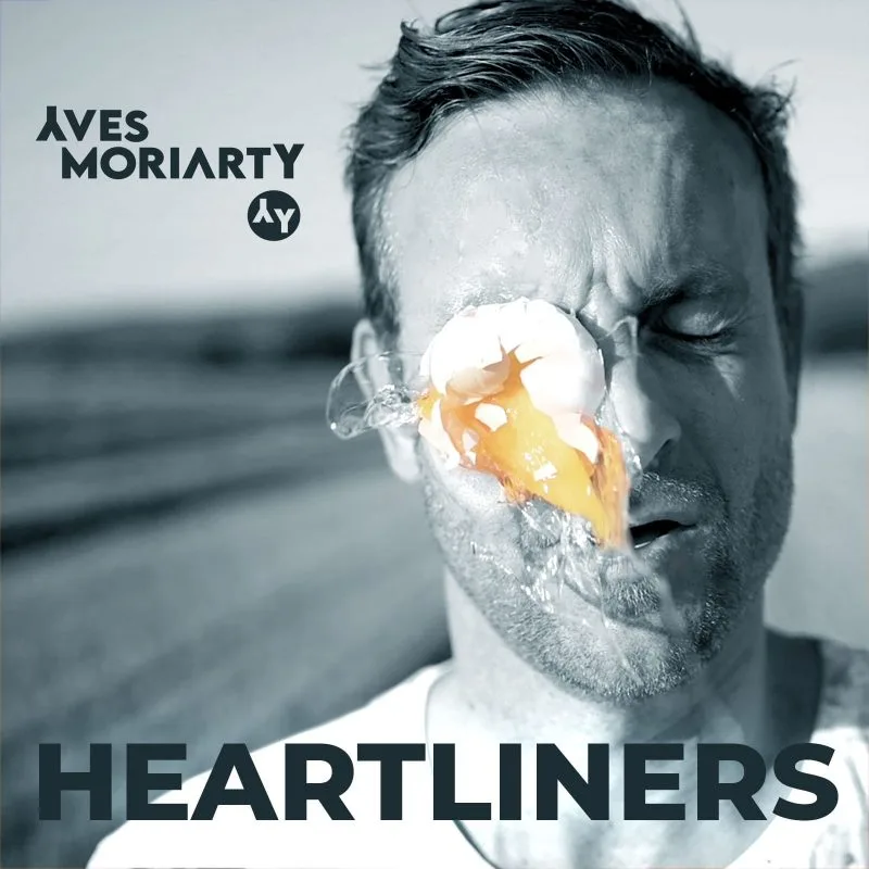 Heartliners — Cover-Artwork Yves Moriarty, gestaltet von REWLO